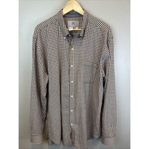 The Territory Ahead Plaid Button Down Shirt XL Long Sleeve Untuck